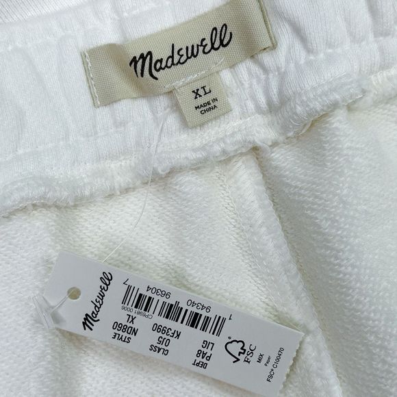 Madewell Tie-Dye (Re)sourced Cotton Sweat Shorts - Size XL - Picture 5 of 6